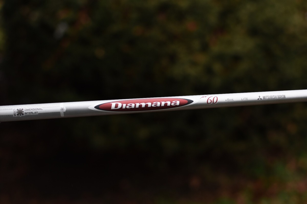 Diamana シャフト 60 x5ct flex-R Amazon.com : Mitsubishi Rayon Diamana S+ LTD 60 Stiff Flex
