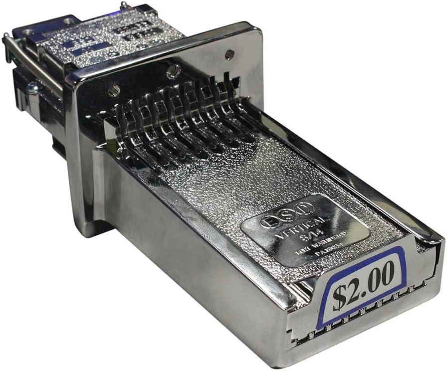 ESD Vertical 8 Coin Chute