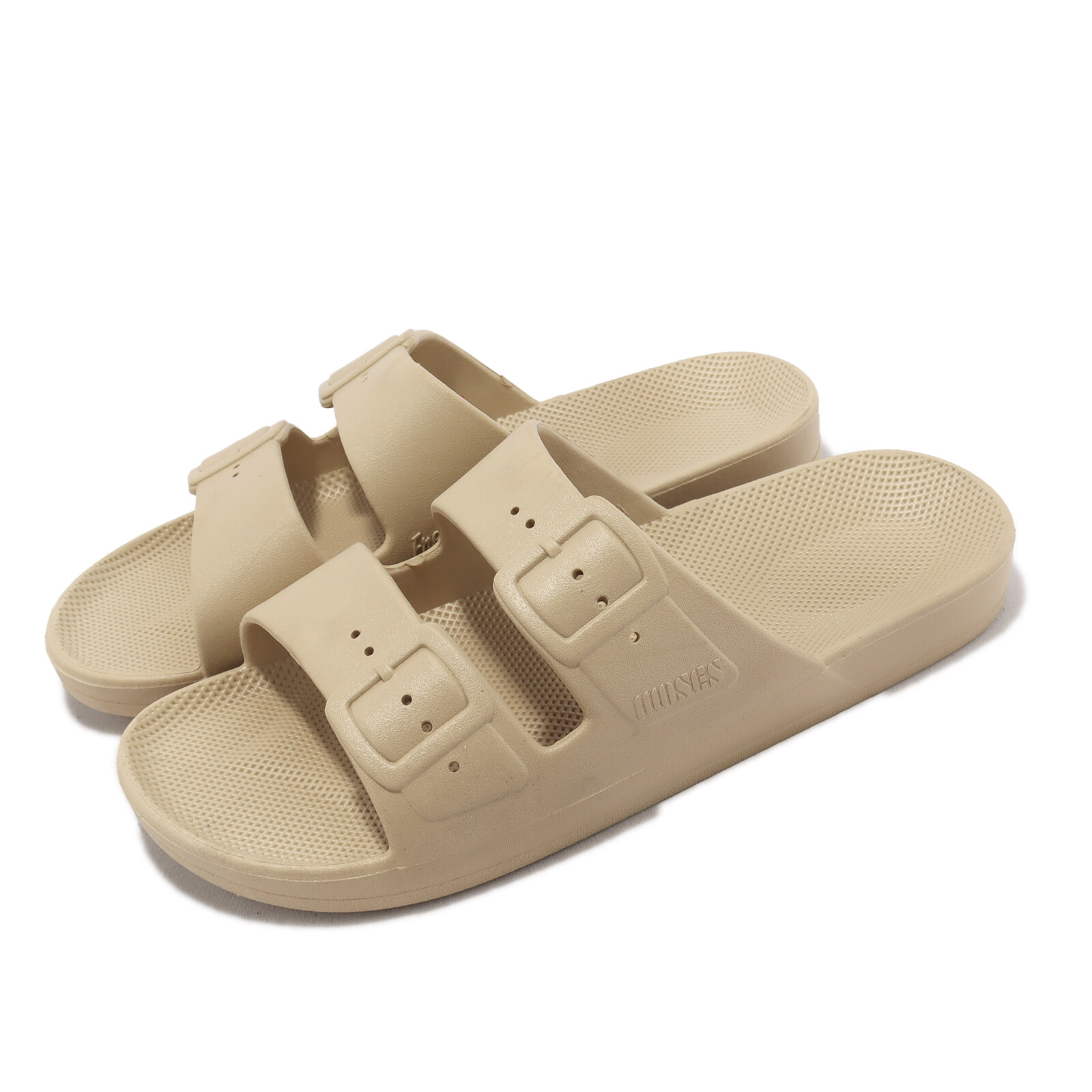 Freedom Moses Two Band Slide Sands Бежевые мужские сандалии унисекс Тапочки FMSND 7890₽