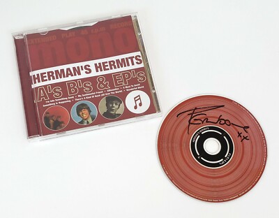 Herman's Hermits   A's B's and EP's CD Peter Noone SIGNED UK Import Kind of Hush