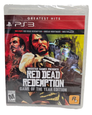 Red Dead Redemption Game of the Year Edition - PS3 (1025 E4)