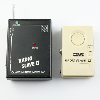 Quantum Instruments Radio Slave II Flash Trigger Transmitter + Receiver - Tested