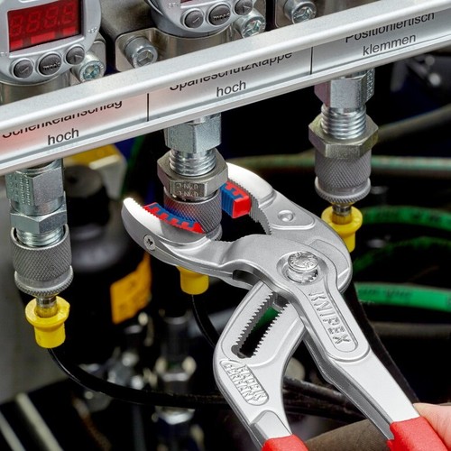 Knipex QUALITY CHROME Cobra 250mm Pipe Connector Siphon Gripping Pliers 8113250 - Picture 9 of 11