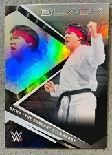 2022 Panini Chronicles Black WWE Wrestling #209 Rickie The Dragon Steamboat Card
