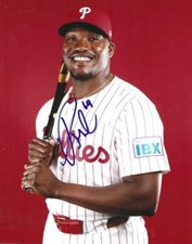Signed 8x10  PAUL MCINTOSH  Philadelphia Phillies Autographed photo - COA
