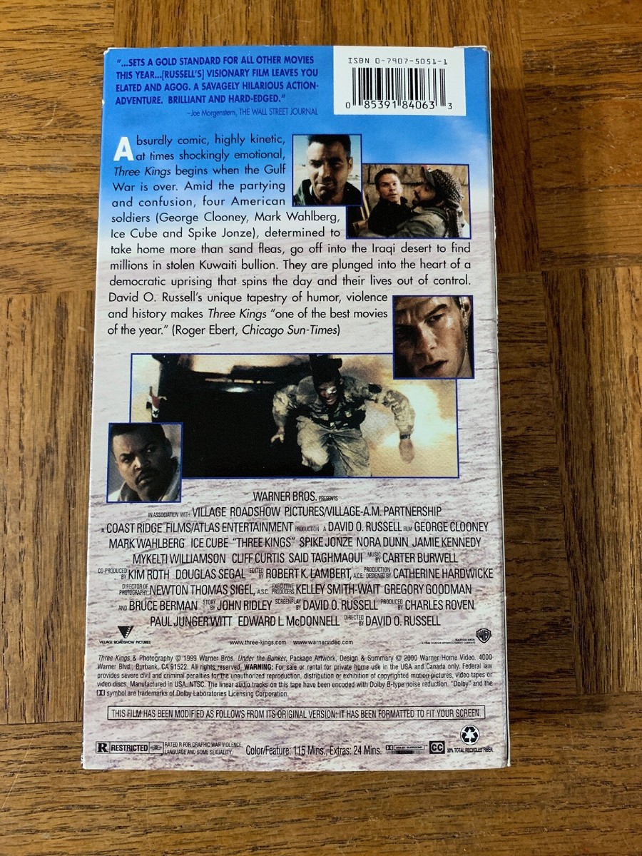 Three Kings VHS | eBay