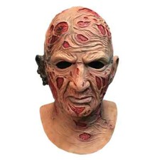 A NIGHTMARE ON ELM STREET FREDDY KRUEGER Latex Mask Trick or Treat Studios