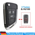 3 Tasten Klapp Schlüssel Gehäuse für OPEL INSIGNIA A ASTRA J CASCADA CORSA MOKKA