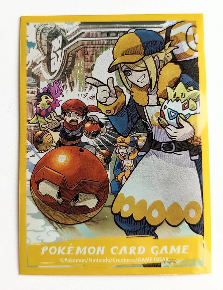 Volo And Hisiuan Voltorb Individual Japanese Pokemon Center Card Sleeves  (X1)