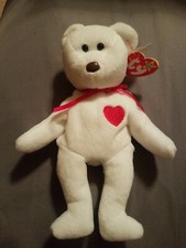 Rare Beanie Baby Valentino #4058  Brown Nose + Errors. Excellent condition 