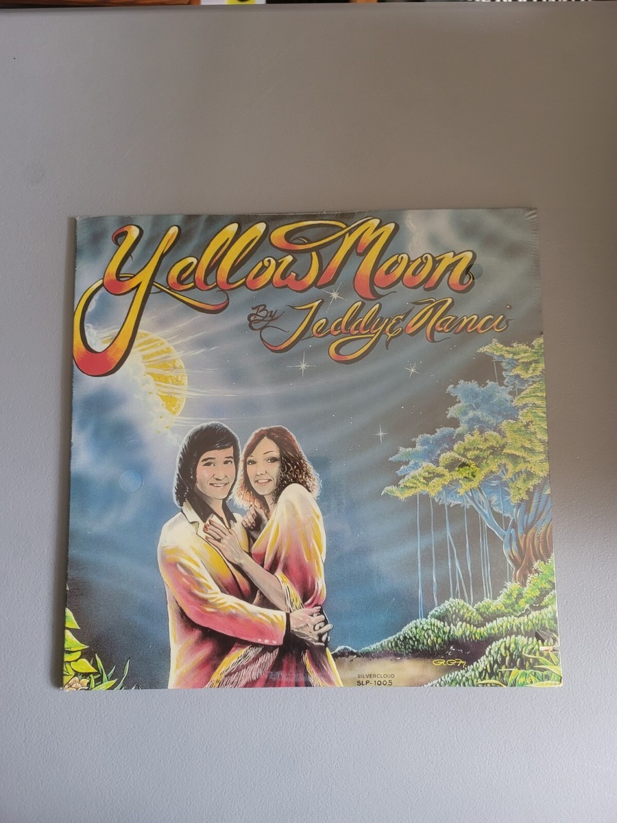 米LP Teddy & Nanci Yellow Moon SCLP1005 	SILVERCLOUD RECORDS 未開封 /00260 Factory Sealed Yellow Moon By Teddy & Nanci 1978 Silvercloud