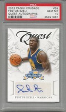 2012 Panini Quest Festus Ezeli Quest Autographs PSA 10