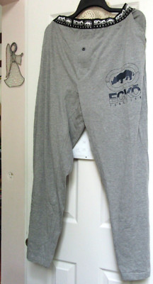 NEW MEN`S ECHO FUNCTION XL COTTON STRETCH PANTS~LOUNGE/SLEEP/WORKOUT~COMFORTABLE