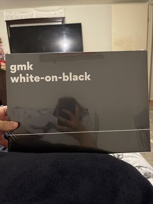 Drop+Gmk White On Black Base Kit (wob)
