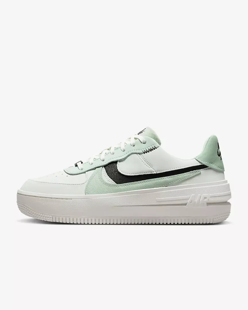 Zachtmoedigheid invoer fluiten Women Nike Air Force 1 PLT.AF.ORM Barely Green Mint Aqua comfort af1 DX3730  300 | eBay