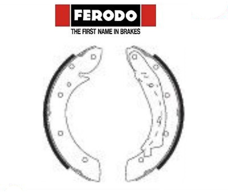 FSB567 Kit ganasce freno (FERODO)