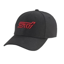 Genuine Subaru Sti Logo Stretch Cap Hat Outback Wrx Rally Racing 3 sizes new