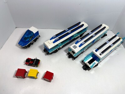 LEGO Train: 9V: Railway Express 4560 4561 Motorized + extra car see description