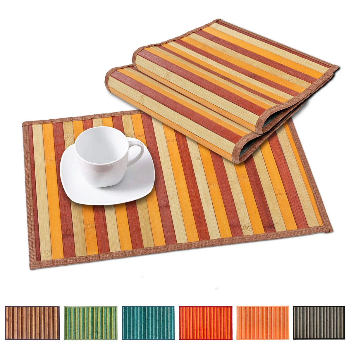 Set De Table En Bambou Paris Prix - Naturel, 30x45cm, Lot De 1