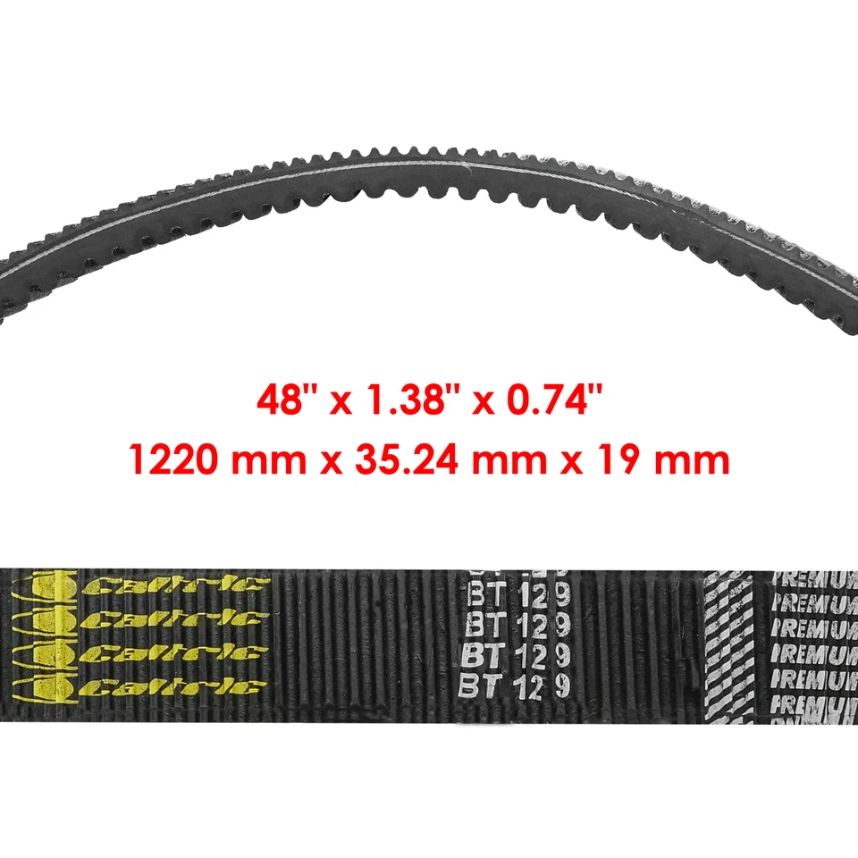 Drive Aramid Belt for Arctic Cat ZR 500 ZR500 EFI 1998-2002 0627-020 - Image 2 of 4