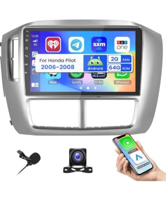 2+64GB Inefala for Honda Pilot 2006-2008 Android Car Radio Stereo with Wireless 