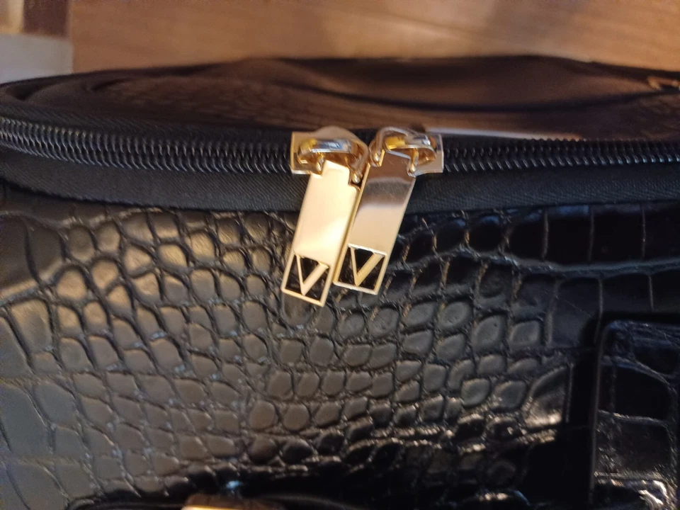 ¡Nuevo! Maleta de equipaje de mano Victorias Secret negra ¡difícil de encontrar!! Foto 4 de 4