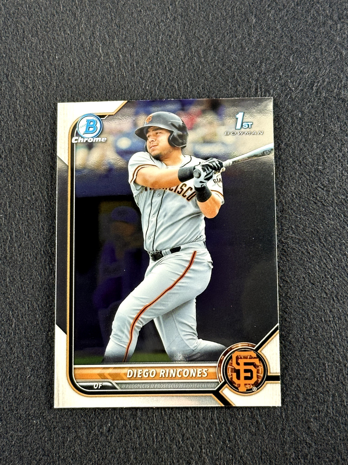 2022 Bowman DIEGO RINCONES 1st Bowman Chrome Prospect #BCP-65 Giants