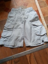 Tony Hawk Skater Boys Youth Cargo Shorts Size 8 Cream Color khaki 900 stretch