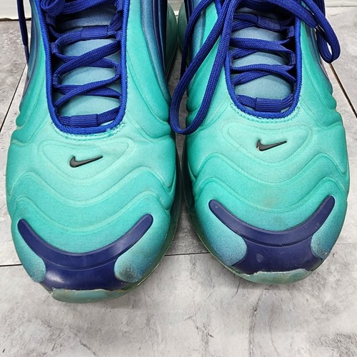 Nike Air Max 720 Men's Sea Forest Green Blue Sneakers Size 10.5 - Picture 4 of 14