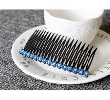 Crystal Hair Clips Slide Flower Hairpin Pins Comb Hair Grips Accessories