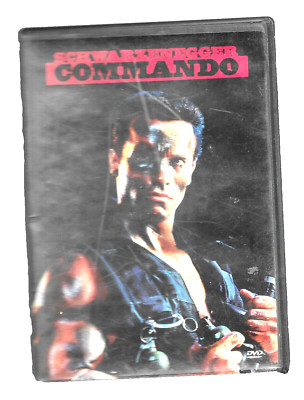 1999 Arnold Schwarzenegger Commando Alyssa Milano Rae Don Chong DVD Vintage