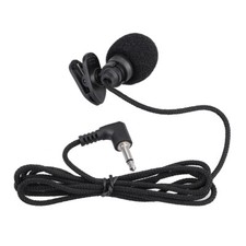 Portable Clip-on Lapel Hands-free 3.5mm Jack Condenser Microphone Q4L9