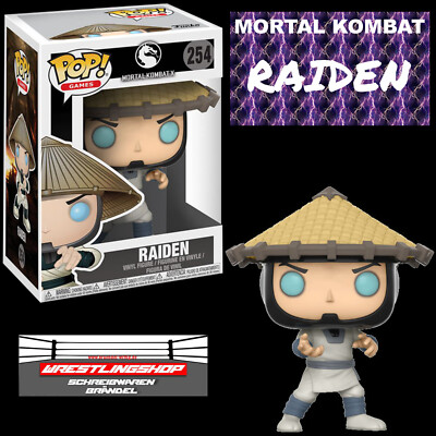 FUNKO POP - MORTAL KOMBAT - RAIDEN 254 - VINYL FIGUR - TV - FILM - ACTION FIGURE