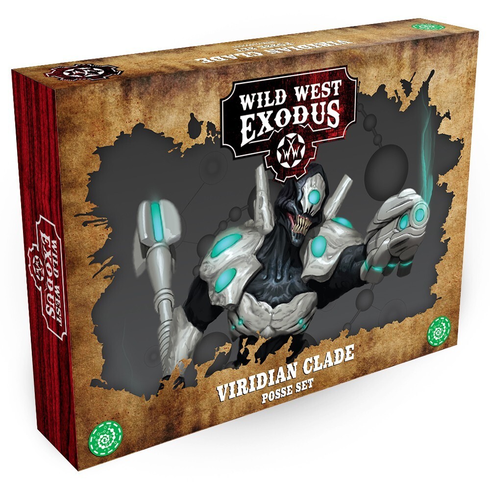 Viridian Clade Posse Warcradle studios Wild West Exodus Watchers Posse Set New