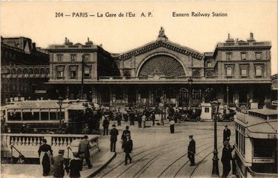 CPA PARIS (10e) - Gare de l'Est (218693)