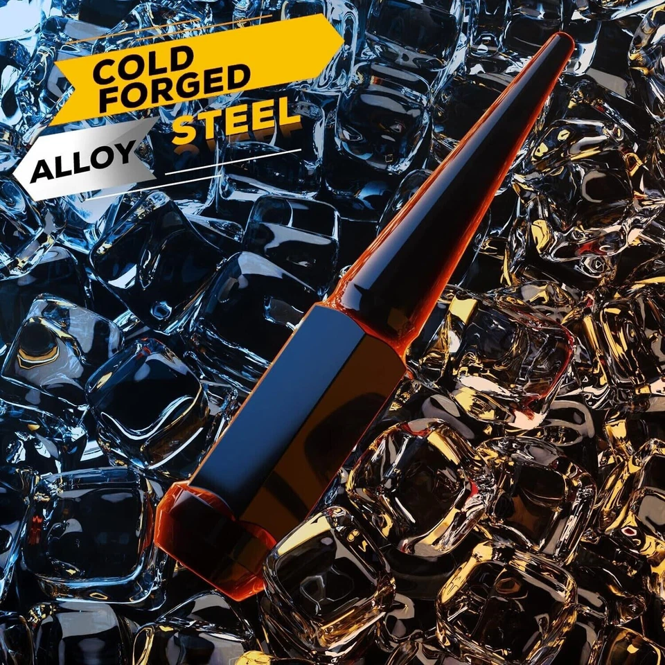 32 piezas tuercas de clavo de 4,5" de alto 9/16"" para Dodge RAM 1500 2500 3500 F250 F350 Foto 3 de 4