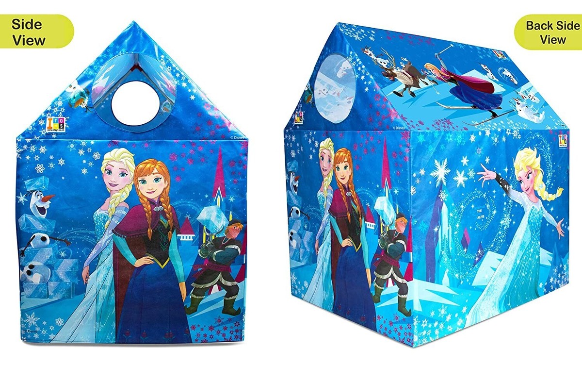 Disney Frozen Theme Tent House Functional Play Tent for Kids Christmas Gift