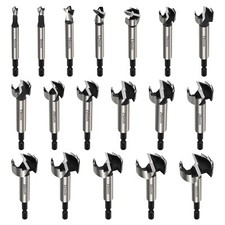6-40mm Forstner Drill Bit Woodworking Hinge Boring Hole Saw Cutter Wood Tools