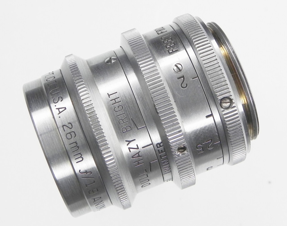 Bausch ＆ Lomb ANIMAR 25mm F1.9 C-mount Bausch-Lomb 26mm f1.9 Animar Balcote C mount #1 | eBay