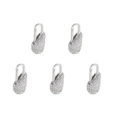 5pcs Zipper Pull Charms, Sparkly Zipper Puller