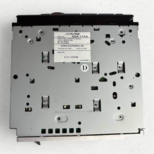ALPINE CDA-117Ji 1 DIN Autoradio Lettore CD Ingresso ausiliario Silver Blue... - Foto 4 di 8
