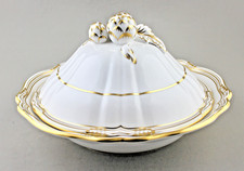 SPODE CHINA ENGLAND SHEFFIELD R568 COVERED VEGETABLE TUREEN DISH 1ST PERFECT!