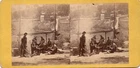 stereoview photo Group Union Civil War Soldiers near Annapolis  E & HT Anthony