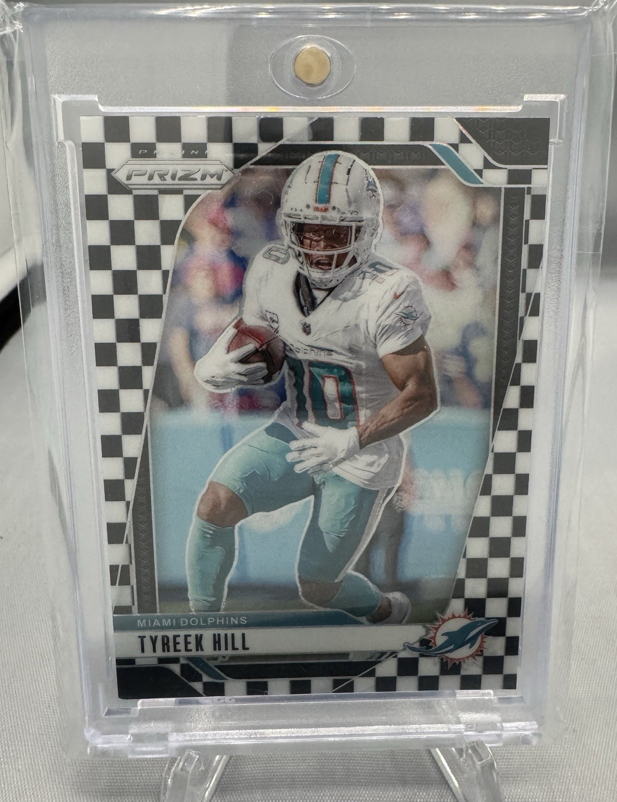 2024 Panini Prizm Tyreek Hill Black and White Checkerboard #177 SP