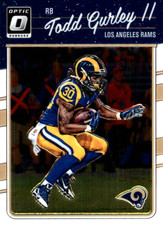 2016 Donruss Optic #53 Todd Gurley II Los Angeles Rams