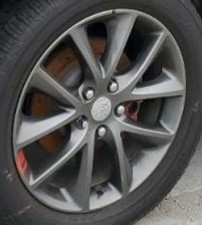 2018 Durango Oe Wheel 20x10 5 Spoke Double Spoke Black Noise Opt Wpf Dodge