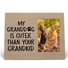 Dog Grandma Photo Frame, Dog Grandpa Gifts, Dog Picture Frame, Christmas Dog ...