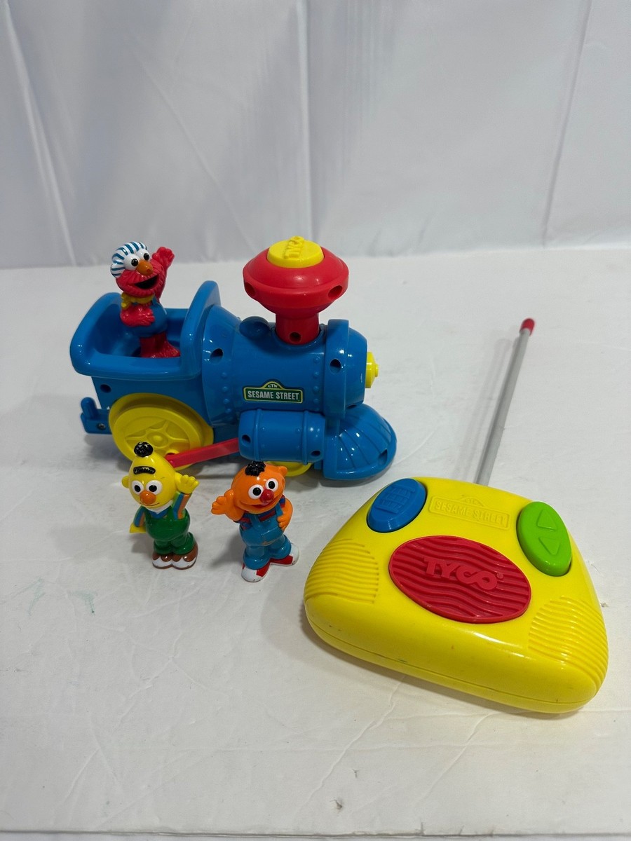 1996 TYCO Sesame Street Elmo Radio Control Railroad Train Set
