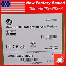 Allen Bradley 2094-BC02-M02-S Kinetix 6000 15kW/15A Axis Module US Free Tax