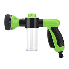 High Pressure 8 in1 Car Wash Brush Foam Gun Garden Hose Nozzle Foam Cannon Bo...